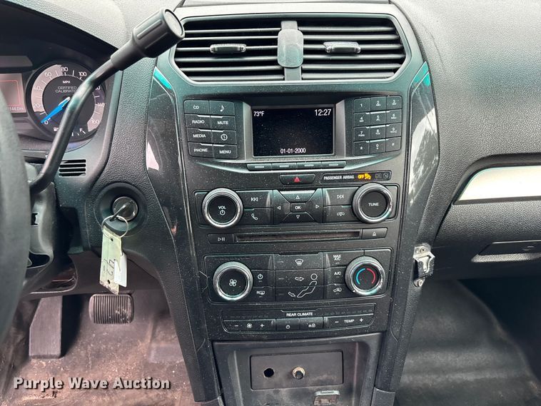 image for item DU2618 2016 Ford Explorer Police Interceptor SUV