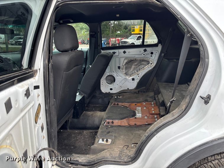 image for item DU2618 2016 Ford Explorer Police Interceptor SUV