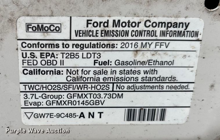 image for item DU2618 2016 Ford Explorer Police Interceptor SUV