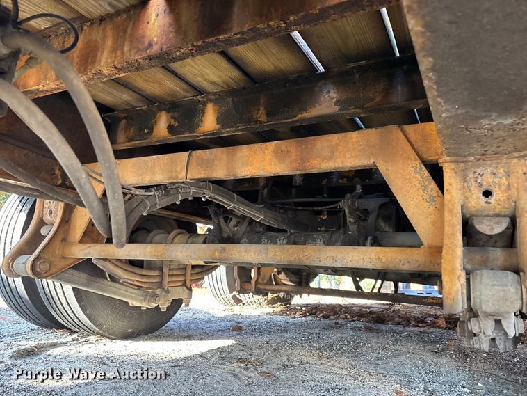 image for item DU2619 2002 Custom Trailer equipment trailer