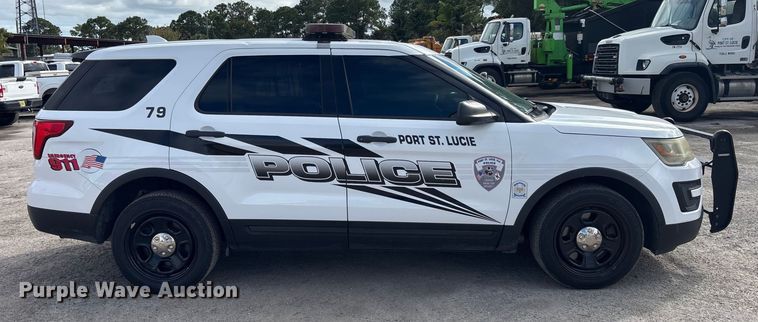 image for item DU2620 2016 Ford Explorer Police Interceptor SUV