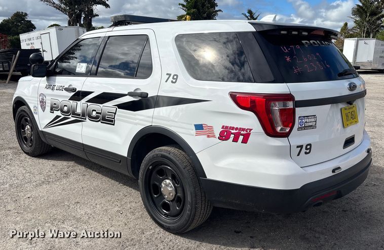 image for item DU2620 2016 Ford Explorer Police Interceptor SUV