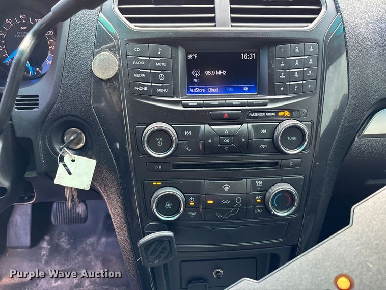 image for item DU2620 2016 Ford Explorer Police Interceptor SUV