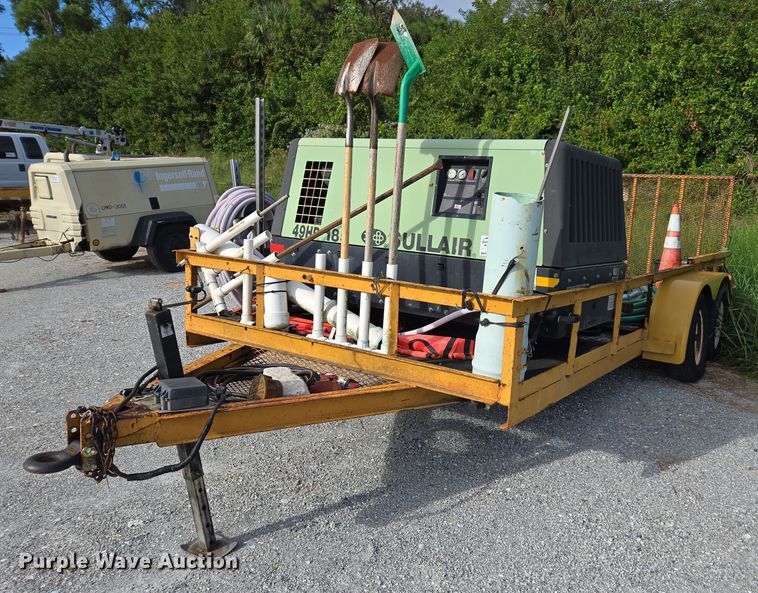 image for item DU2621 Sullair 185 air compressor