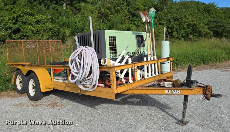 image for item DU2621 Sullair 185 air compressor