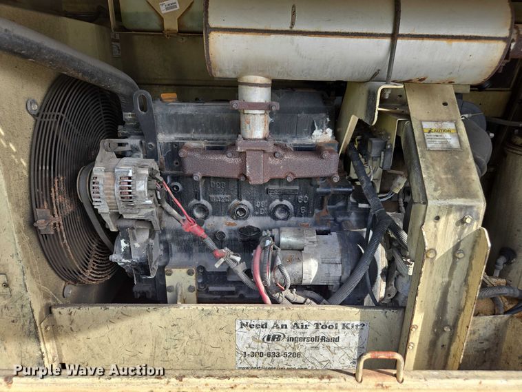 image for item DU2623 2004 Ingersol Rand P185WIR air compressor