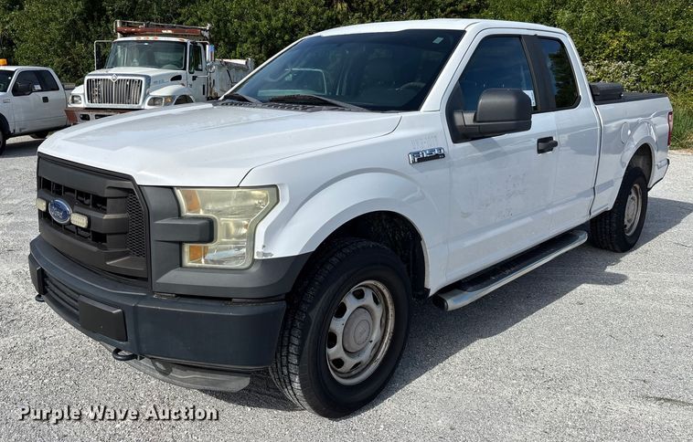 image for item DU2631 2015 Ford F150 XL pickup truck