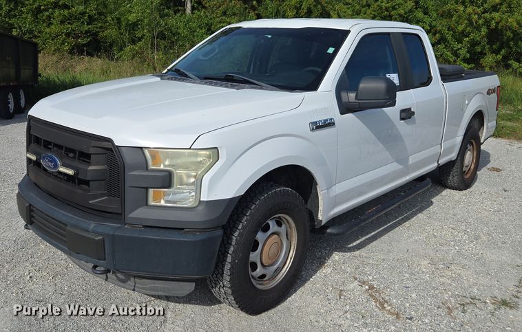 image for item DU2632 2015 Ford F150 XL Ext. Cab pickup truck