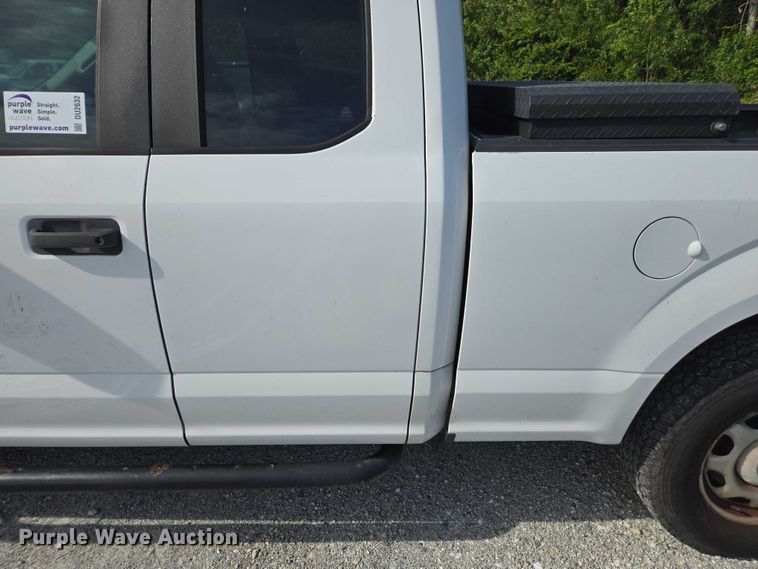 image for item DU2632 2015 Ford F150 XL Ext. Cab pickup truck