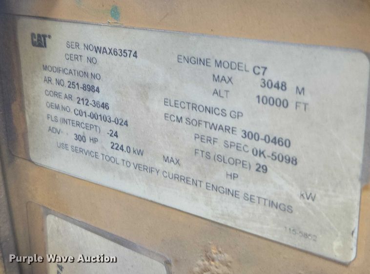 image for item DU2633 2007 Sterling Truck L7500 Series sewer jetter truck