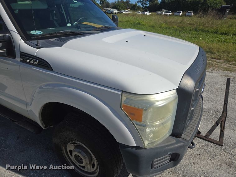 image for item DU2638 2015 Ford F250 Super Duty XL Ext. Cab utility bed pickup truck