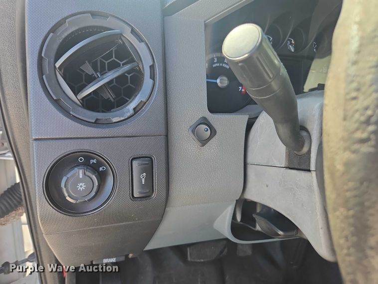 image for item DU2638 2015 Ford F250 Super Duty XL Ext. Cab utility bed pickup truck