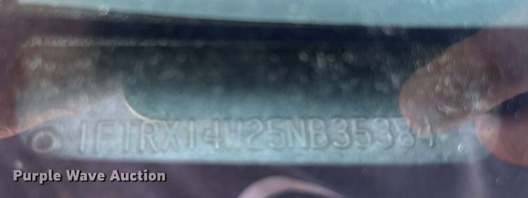 image for item DU2641 2005 Ford F150 Super Duty XL Ext. Cab pickup truck