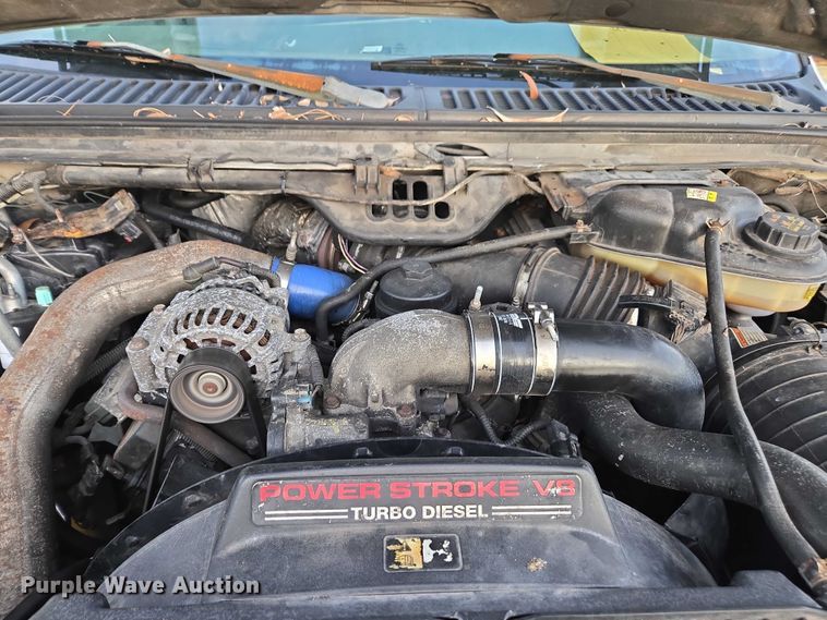 image for item DU2652 2003 Ford F450 Super Duty utility bed pickup truck