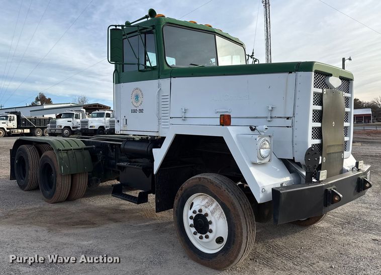 image for item DW5204 1974 AM General M916 semi truck