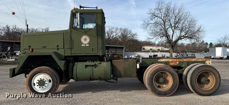 image for item DW5205 2011 AM General M916 semi truck