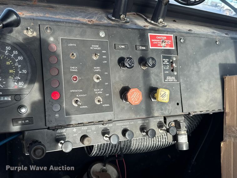 image for item DW5205 2011 AM General M916 semi truck