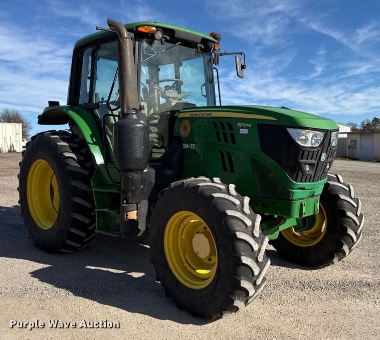 image for item DW5207 2016 John Deere 6110M MFWD tractor