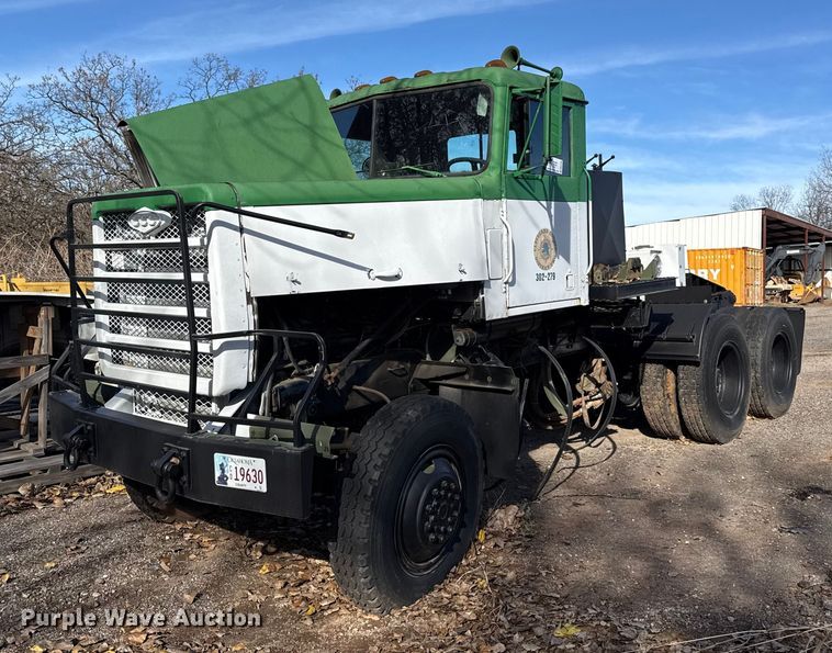 image for item DW5208 1974 AM General M916 semi truck