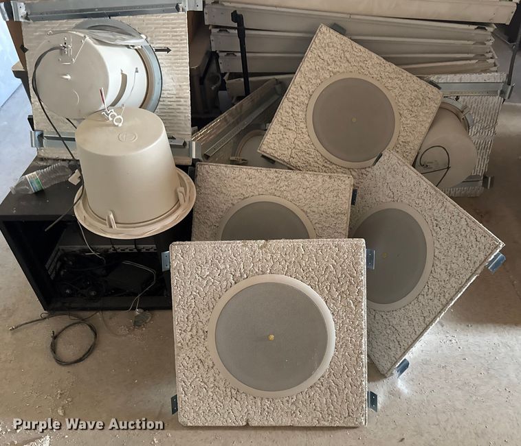image for item DW5218 Atlas Sound FAP82T speakers