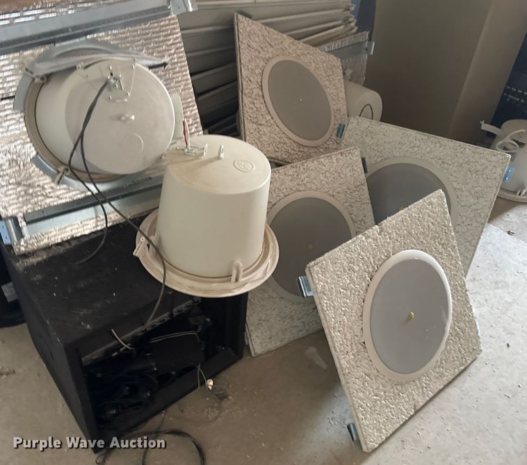 image for item DW5218 Atlas Sound FAP82T speakers