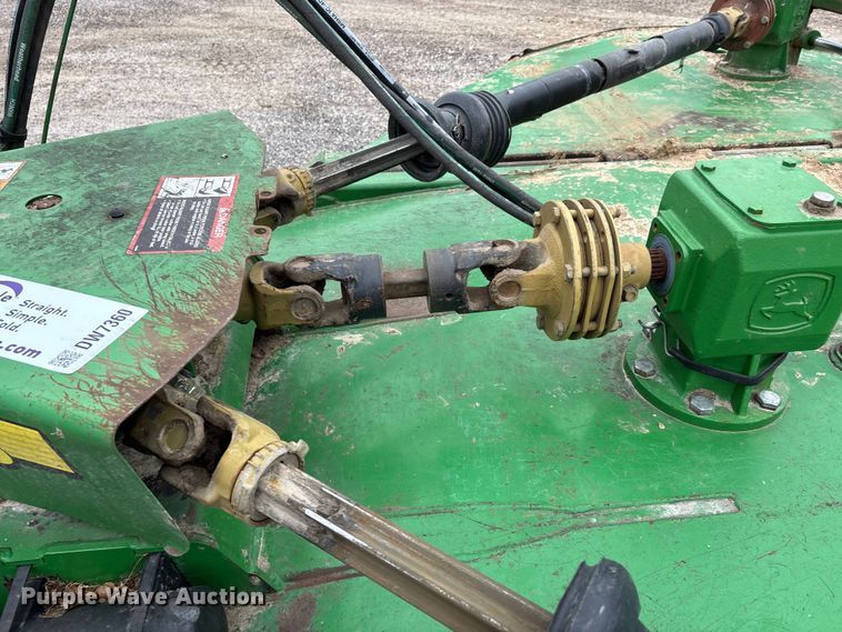 image for item DW7360 2016 John Deere HX15 batwing rotary mower