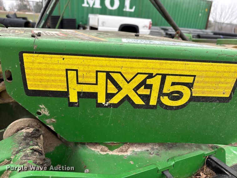 image for item DW7360 2016 John Deere HX15 batwing rotary mower
