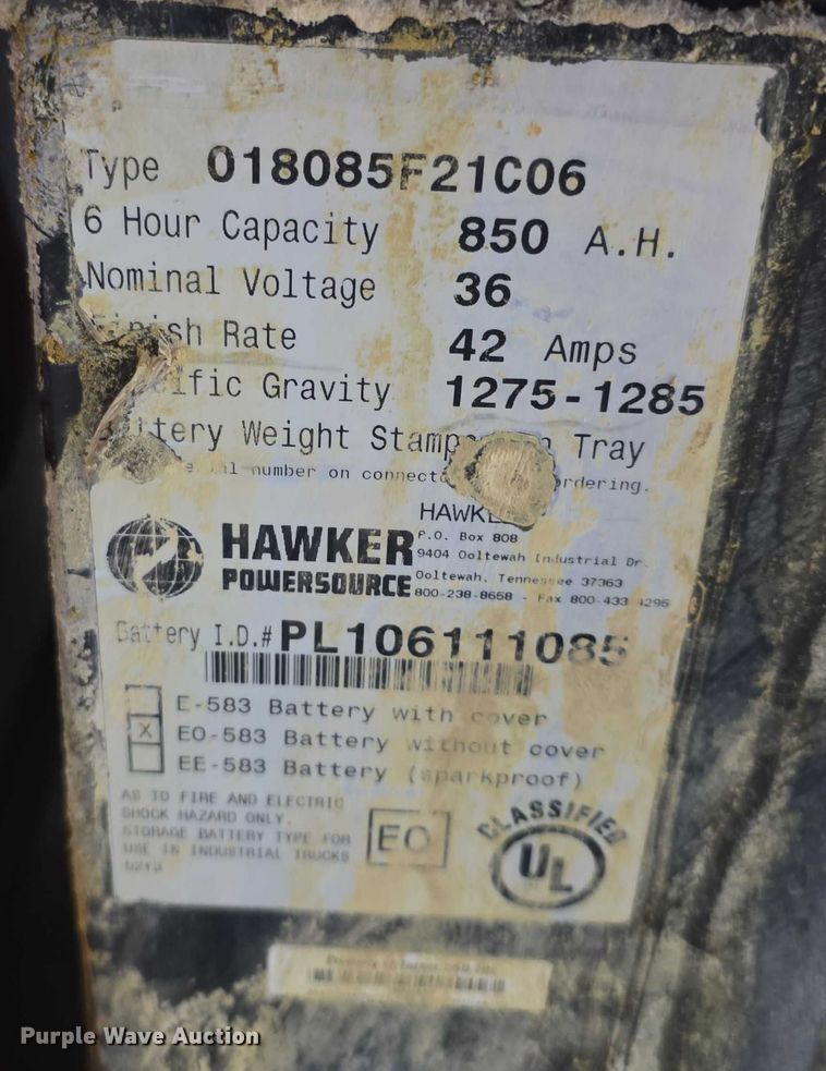 image for item DZ3687 Nissan 50EE forklift