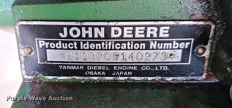 image for item DZ3699 John Deere lawn tractor