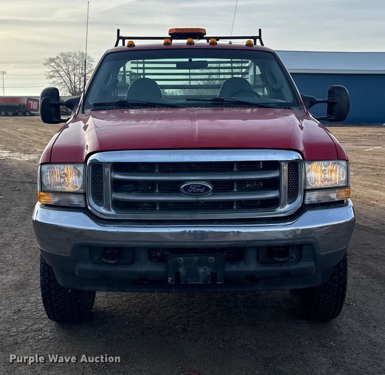 image for item EA2209 2003 Ford F350 Super Duty XL utility bed pickup truck