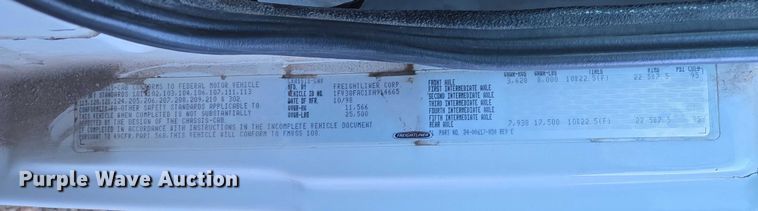 image for item EB1208 1999 Freightliner FL60 dump truck