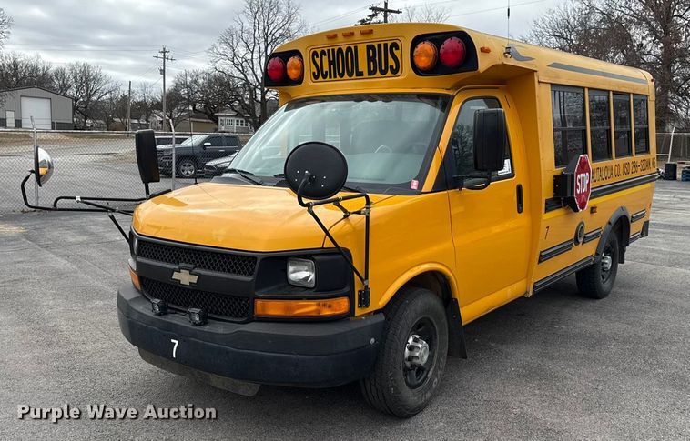 image for item EC4517 2012 Chevrolet Express school bus