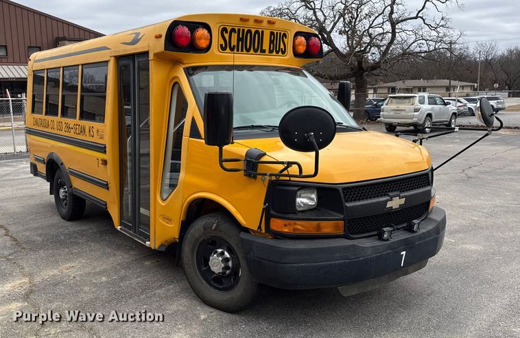 image for item EC4517 2012 Chevrolet Express school bus