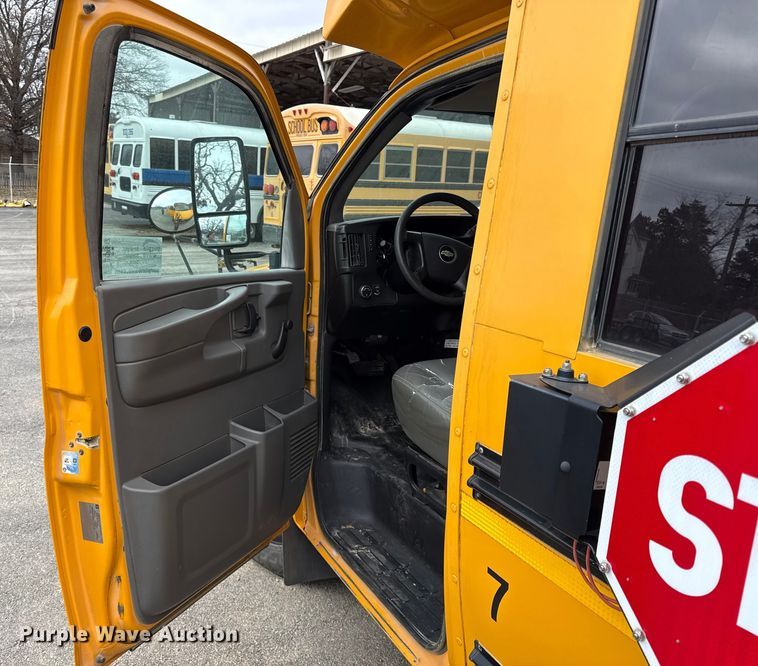image for item EC4517 2012 Chevrolet Express school bus