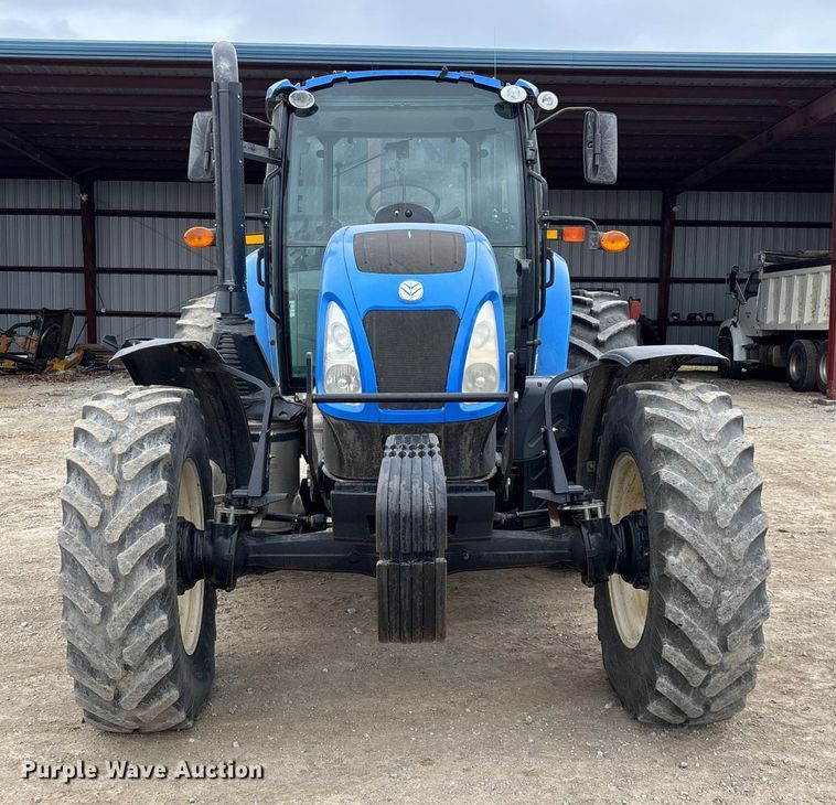 image for item ED2459 2015 New Holland TS6.120 MFWD tractor