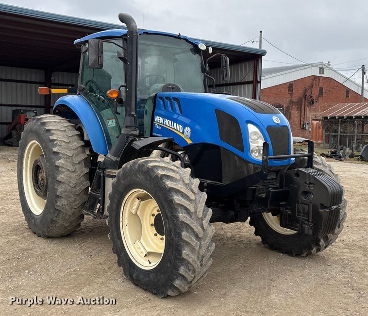 image for item ED2459 2015 New Holland TS6.120 MFWD tractor