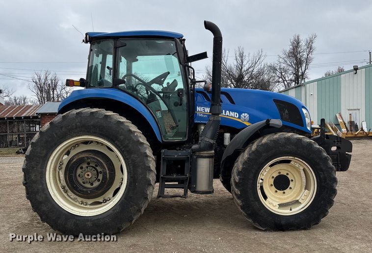 image for item ED2459 2015 New Holland TS6.120 MFWD tractor