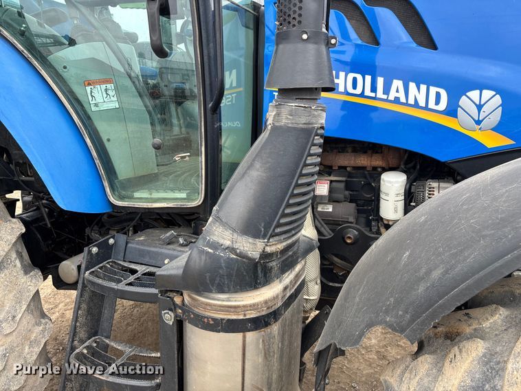 image for item ED2459 2015 New Holland TS6.120 MFWD tractor