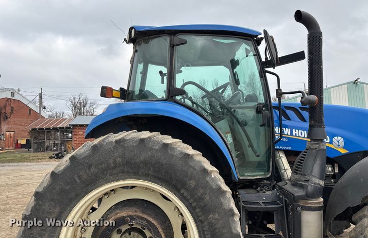 image for item ED2459 2015 New Holland TS6.120 MFWD tractor