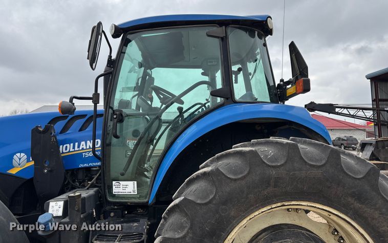 image for item ED2459 2015 New Holland TS6.120 MFWD tractor