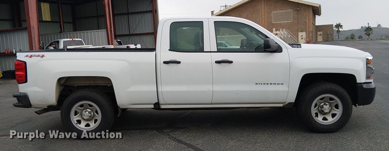 image for item EE5085 2017 Chevrolet Silverado 1500 Ext. Cab pickup truck