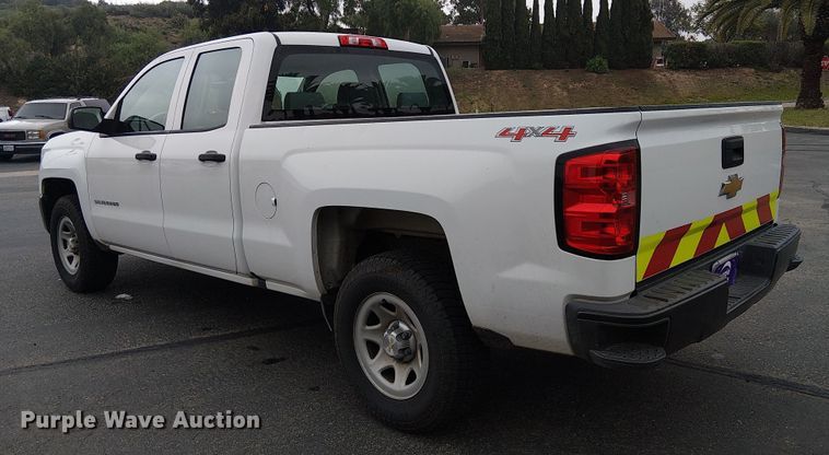 image for item EE5085 2017 Chevrolet Silverado 1500 Ext. Cab pickup truck