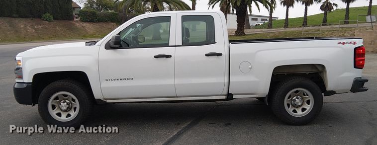 image for item EE5085 2017 Chevrolet Silverado 1500 Ext. Cab pickup truck