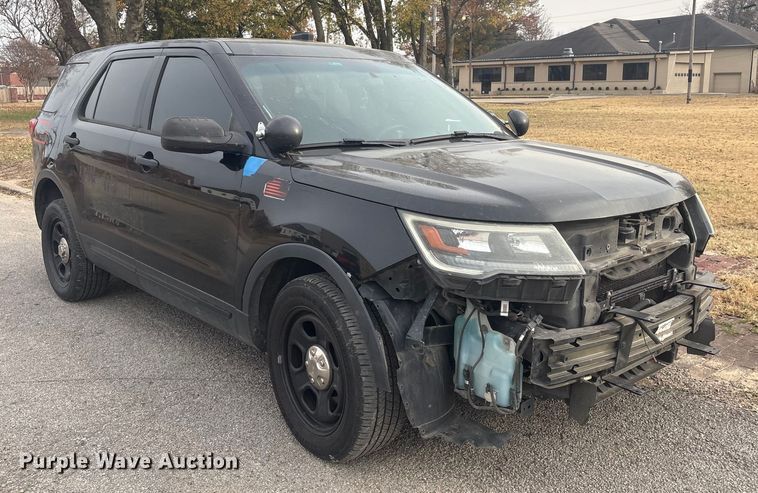image for item EG8297 2016 Ford Explorer Police Interceptor SUV
