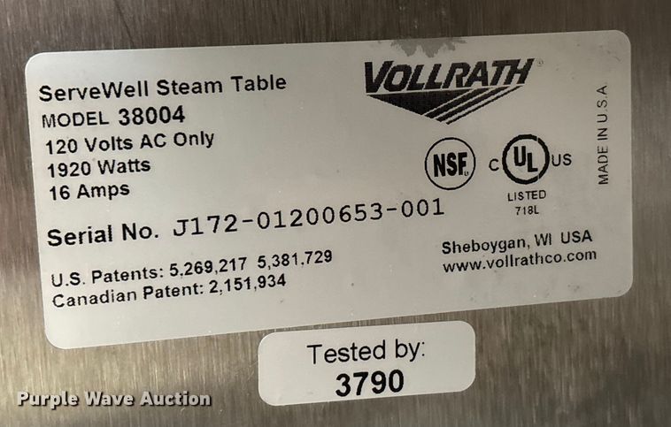 image for item EJ7770 Restaurant equipment