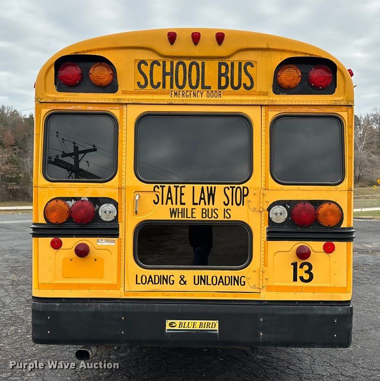 image for item EJ7773 2005 Blue Bird Bb Conventional school bus