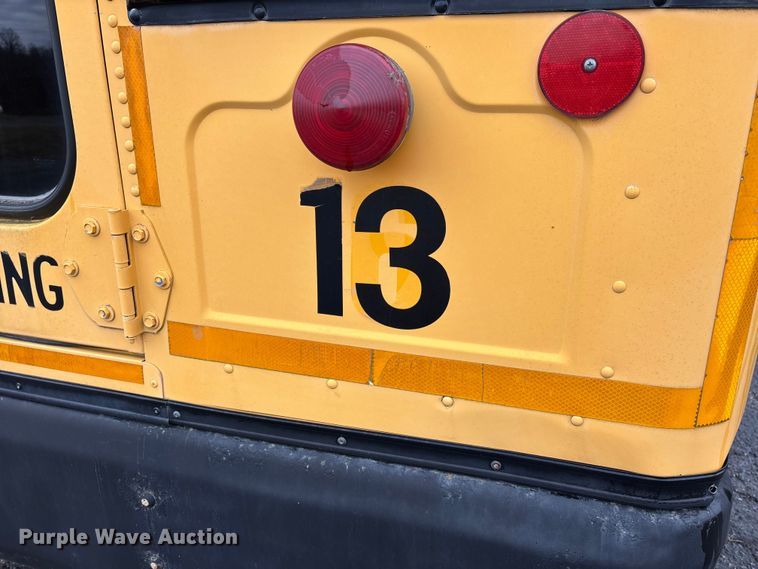 image for item EJ7773 2005 Blue Bird Bb Conventional school bus