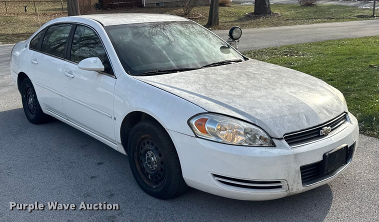 image for item ER0347 2007 Chevrolet Impala Police Cruiser 