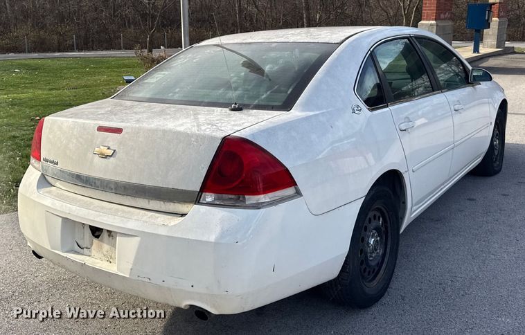 image for item ER0347 2007 Chevrolet Impala Police Cruiser 