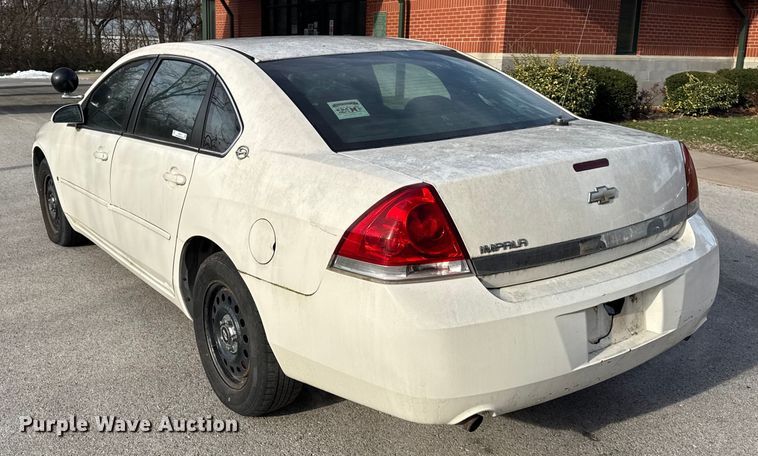 image for item ER0347 2007 Chevrolet Impala Police Cruiser 